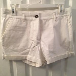 White shorts